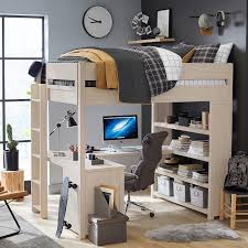 Here's 22 college dorm room ideas for lofted beds. Costa Loft Bed Pottery Barn Teen