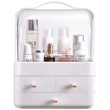Desktop Makeup Cosmetic Box Large Transparent Hand Skincare Organizing  Cosmetic Case Dustproof Organizer Storage Box Jewelry Box - Makeup  Organizers - AliExpress
