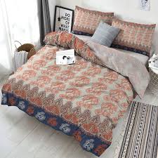 Paisley Pattern Comforter Cover Bedding