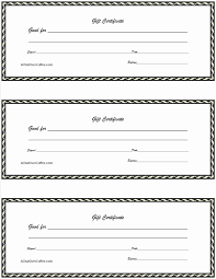 Printable Gift Certificate Templates 29203312244851 Free Blank