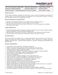 Nursing supervisor resume  nfgaccountability com  Sample resume nurse supervisor