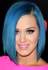 Katy perry's hair has changed a lot over the past 10 years. Katy Perry Short Blue Hair On We Heart It
