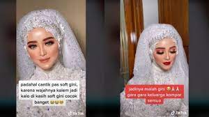 viral makeup pengantin wanita diprotes