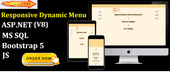 responsive dynamic menu in asp net vb