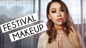 easy festival makeup tutorial look
