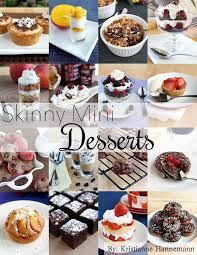 skinny mini desserts recipe book