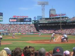 Fenway Park Section 24 Fb1 Row E Seat 1 Boston Red Sox