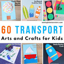 transportation arts and crafts for kids
