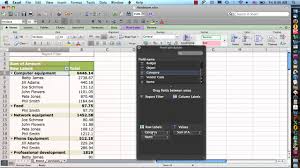 Excel 2011 For Mac Pivot Tables Step 2
