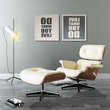 imus lounge chair replica ivory white