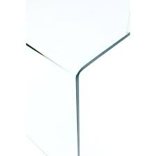 contemporary glass desk clear club