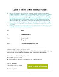 business letter of intent templates
