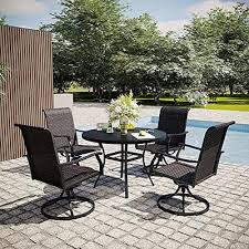 Vicllax All Weather Patio Dining Set