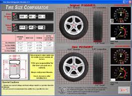 cat freeware tire size comparator