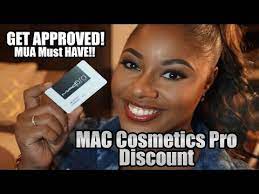 mac cosmetics pro card