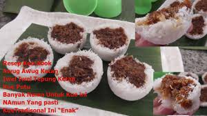 Ohya untuk dijual dan tambahan rasa manis, bisa dikasih coretan coklat putih di atasnya seperti gambar di atas. Resep Kue Abok Iwel Iwel Tepung Ketan Awug Awug Tepung Ketan Kue Putu Kue Tradisional Indonesia Youtube