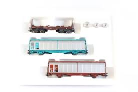 Model Train Freight Wagon Set 1