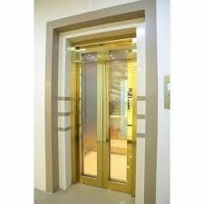 Opening Frame Glass Elevator Door