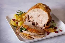 Cover the turkey completely with foil and seal it well under the rim. Foto Von Roast Turkey Leg Boned And Id 141420715 Lizenzfreie Bild Stocklib