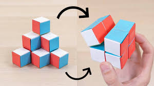 cÓmo hacer un cubo infinito de papel