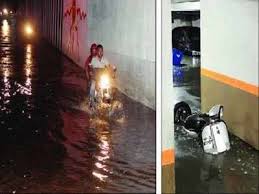 Bengaluru Roads Waterlogged As Rain