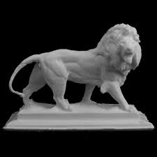 3d Printable Maiwand Lion In Forbury