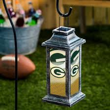 Team Sports America Green Bay Packers Solar Garden Lantern