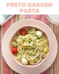 pesto garden pasta for the whole family