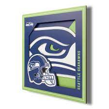 Nfl Seattle Seahawks 3d Logo Series