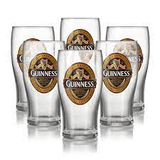guinness classic collection pint glass