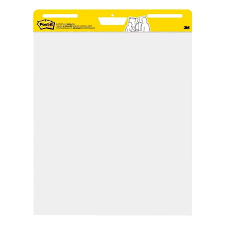 Post It Super Sticky Easel Pad 25 X 30 Inches 30 Sheets Pad 1 Pad 559ss Large White Premium Self Stick Flip Chart Paper Super Sticking Power