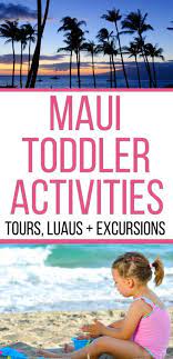 with toddlers in maui