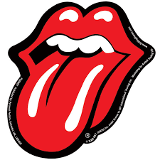stickers rolling stones lips tips