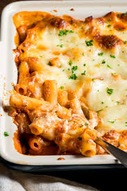 best baked ziti recipe with no meat