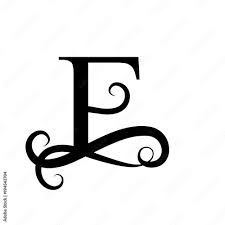 capital letter for monogram or logo