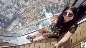 burj khalifa level 124 at the top