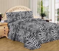 zebra animal print super soft executive