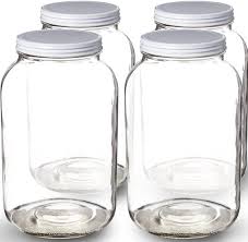 1 Gallon Glass Jar Wide Mouth With
