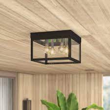 Find great deals on ebay for outdoor light fixture flush mount. Outdoor Flush Mount Lights Wayfair