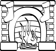 Fireplaces Vector Art Stock Images