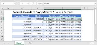 convert seconds to minutes hours
