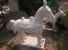 Cement Horse Statue