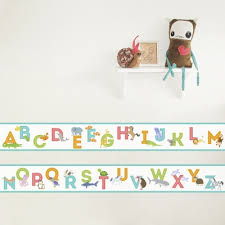 Animal Alphabet Wallpaper Border