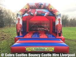 spider man bouncy castle 12ft x 15ft