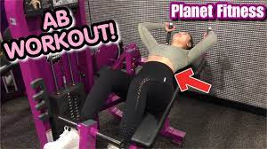 planet fitness ab day for a smaller
