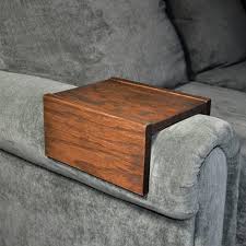 Sofa Armrest Table Custom Couch