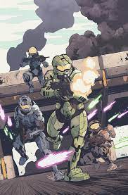 Collateral Damage: New Halo Comic Series Will Feature The Master Chief –  COMICON