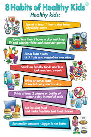 8 Habits Of Healthy Kids The Healthy Children Healthy