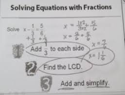Math Lesson 60 Equations With Fractions