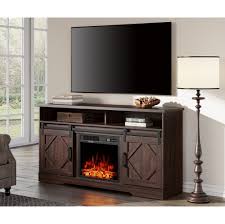 Wampat 2 In 1 Design Fireplace Tv Stand